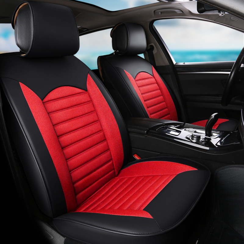 Customized full surround car leather seat cover